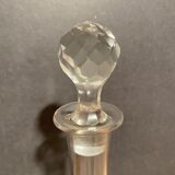 Glass decanter decorated with spirals late nineteenth early twentieth