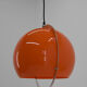 Space age plastic pendant, italy, 1960s