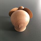Scandinavian wooden elephant