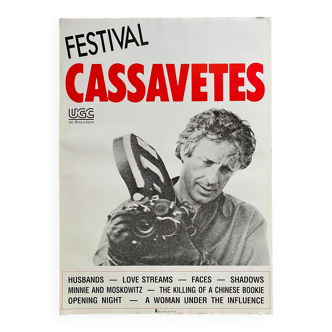 Cinema poster Festival John Cassavetes 80's