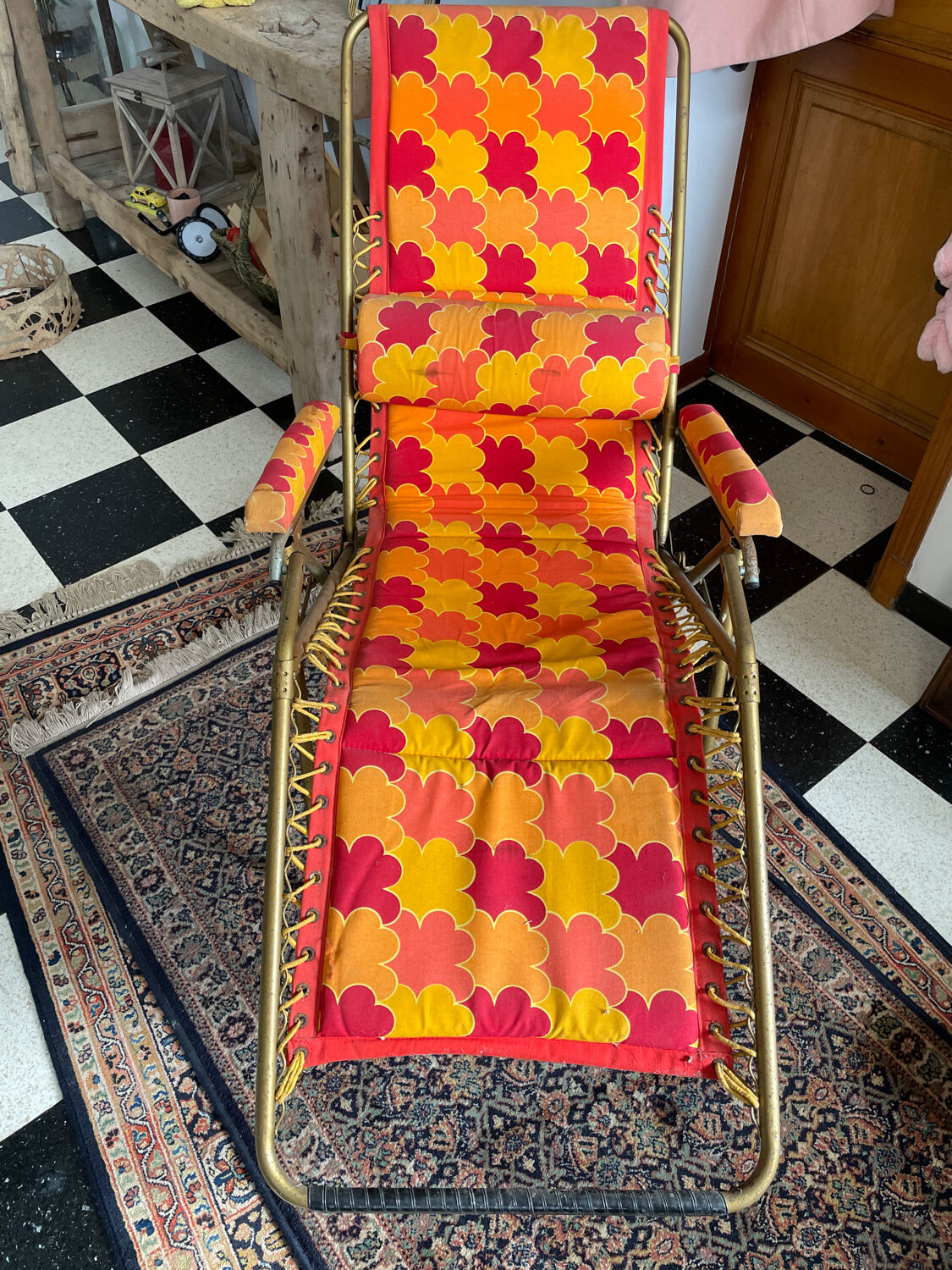 Chaise longue Sixties