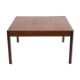 Danish walnut coffee table from the 1960s