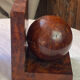 Pair of bookends, sphere, Art Deco