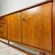 Buffet latéral vintage en teck des années 1960 par Heinrich Riestenpatt pour RT Möbel