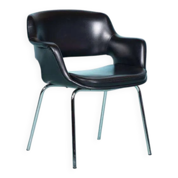 Fauteuil spatial design finlandais années 60 Mini Kilta Mannermaa