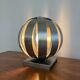 Lampe lune en chrome