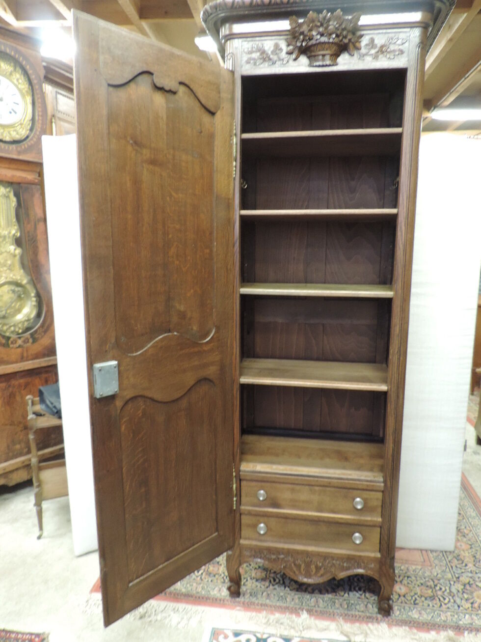Norman wardrobe in oak from the 70s