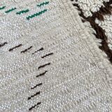 Small Berber Carpet Beni Ouarain 95x175 cm