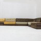 Canapé Roche Bobois Mah Jong, design Hans Hopfer, ensemble de 17 pièces