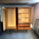 Vintage scandinavian wardrobe in teak