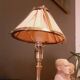 Lamp, Art Nouveau pocket, bronze noodle