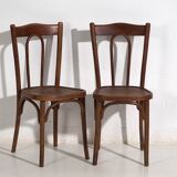 Antique dining chairs (c. 1920). Set of 6, no. 2