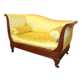 Restoration period mahogany daybed