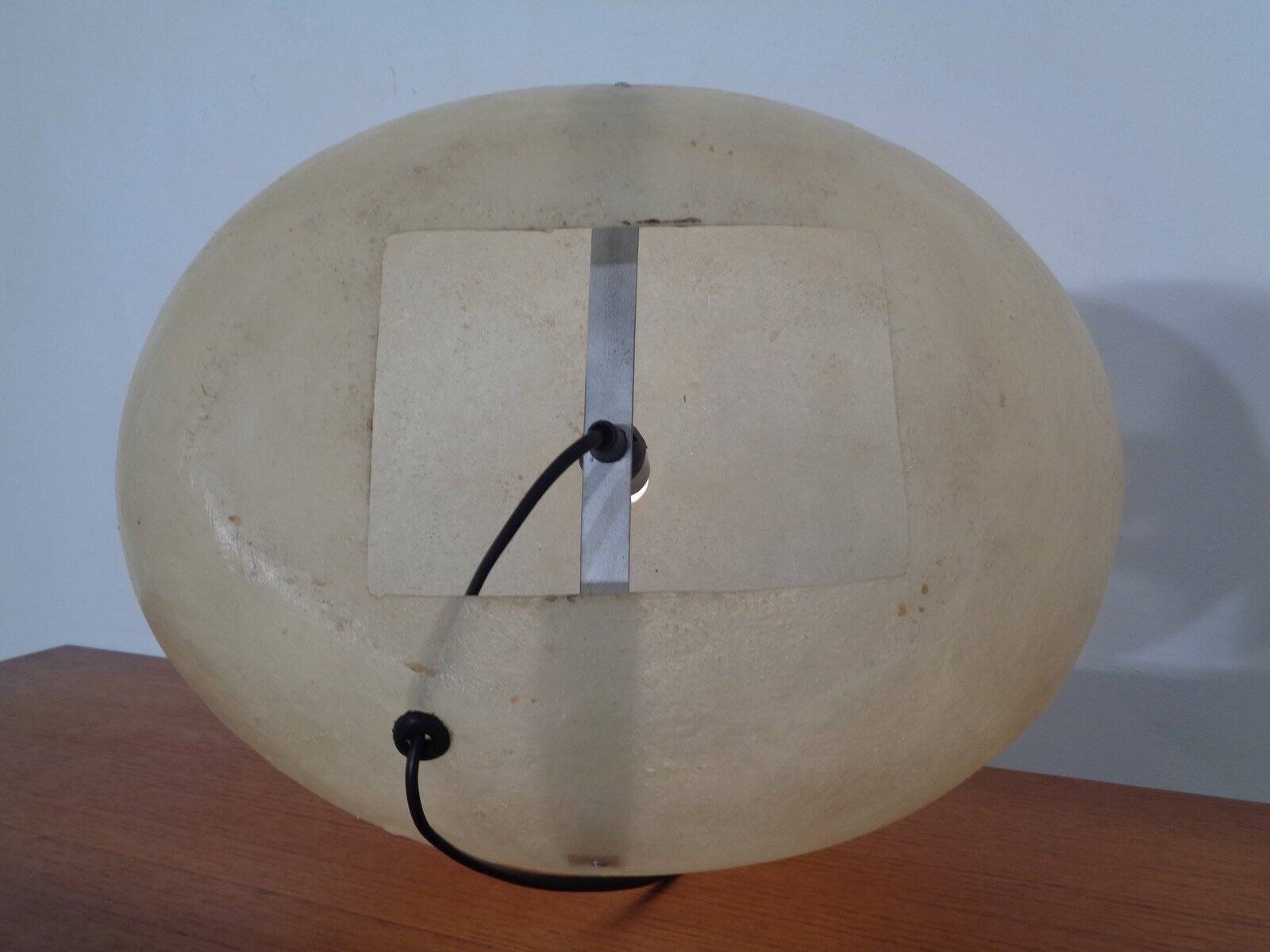 Glass Fibre Table Lamp by André Cazenave for Atelier-A, 1960s