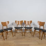 Chaises de salle à manger Librenza du milieu du siècle de G-Plan, années 1950, Royaume-Uni.