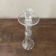Glass candlestick