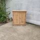 Natural wood buffet