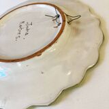Decorative plate, Martres-Tolosane earthenware