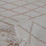 Tapis beige et marron berbère 190x138cm