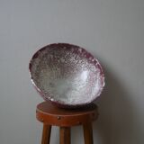 Handmade ceramic salad bowl, handcrafted pottery, handmade object