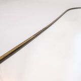 Large Italian mirror from the 1950s, 71x55 cm.