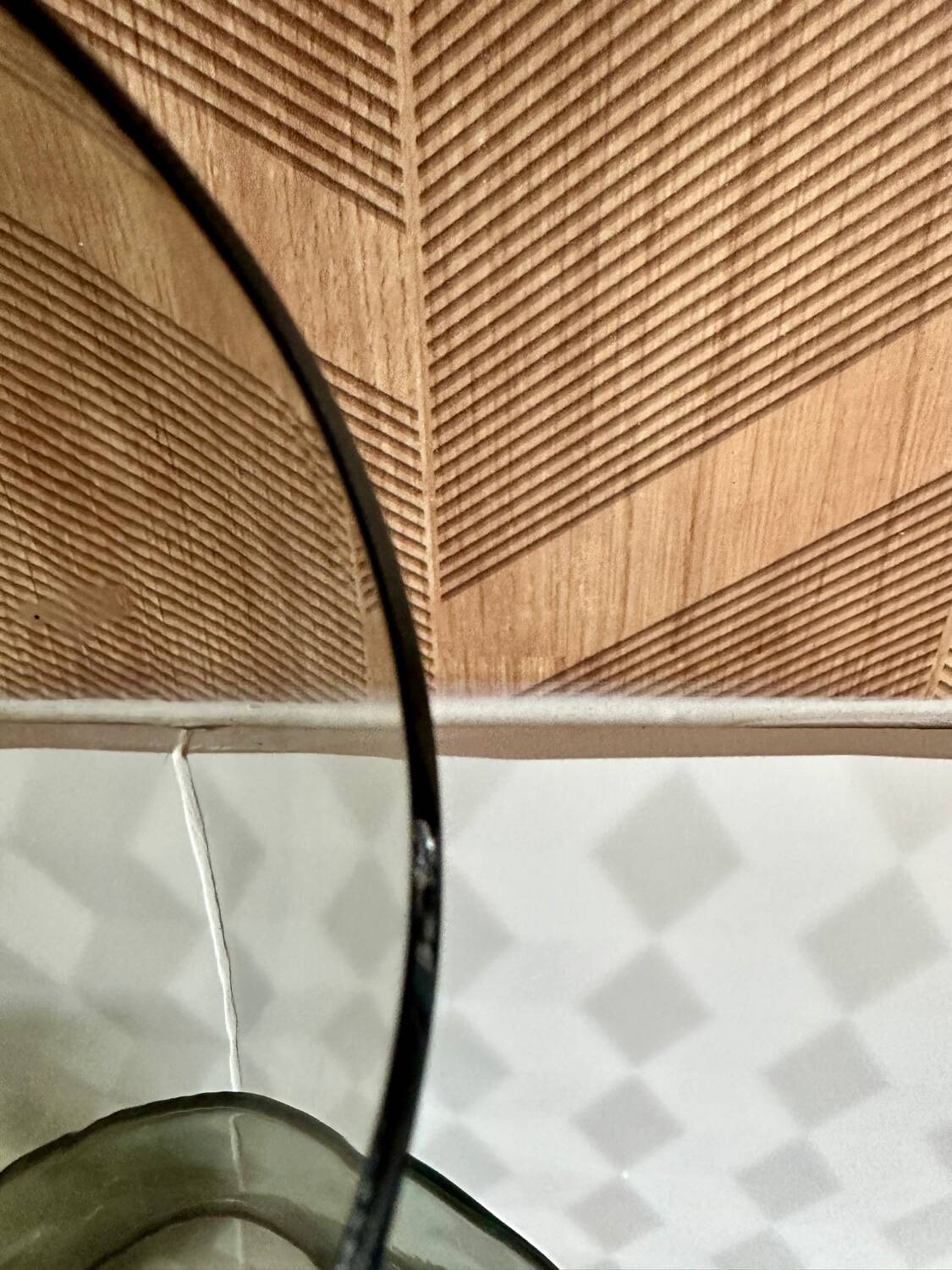 Carafe & vintage glasses service 70'