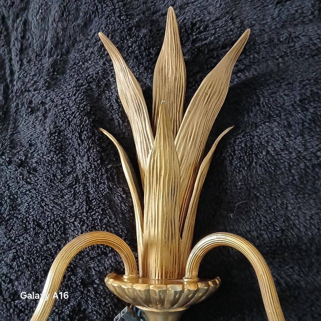 2 or 3 Charles Palmier bronze wall sconces