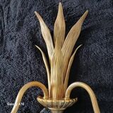 2 or 3 Charles Palmier bronze wall sconces