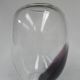 Glass vintage vase