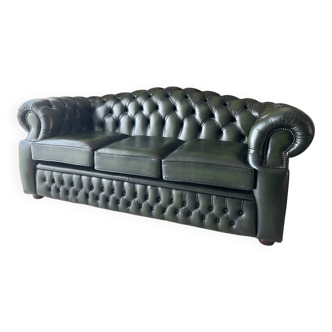 three-seater Chesterfield sofa