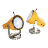 Pair of wall or table lamps designed by E. Fermigier for Disderot 1968