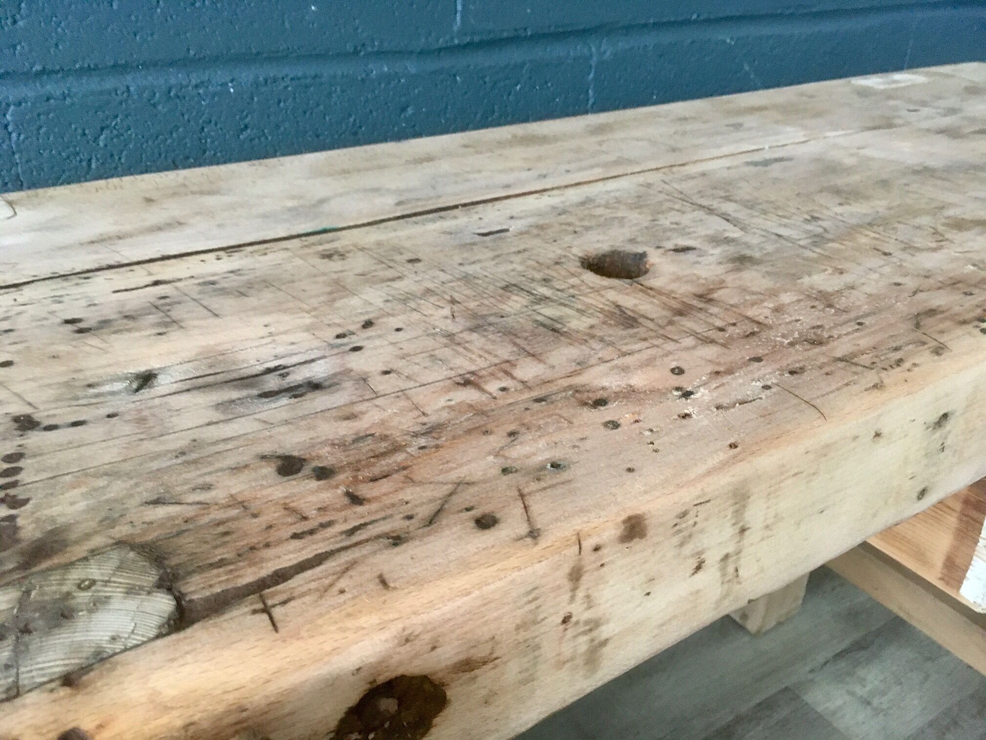 Old workbench