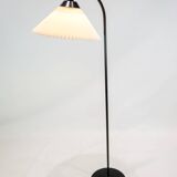 Floor Lamp Model 368 Made In Black Lacquered Metal By Flemming Agger For Le Klint