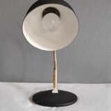 Lampe de bureau cocotte noire et dorée