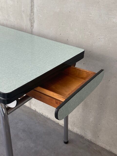 Table formica extensions 150 cm with 4 seats