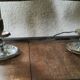 Paire de lampes bougeoirs