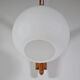 Teak wall lamps Rispal 1960