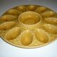 Assiette-plat de présentation pour oeufs