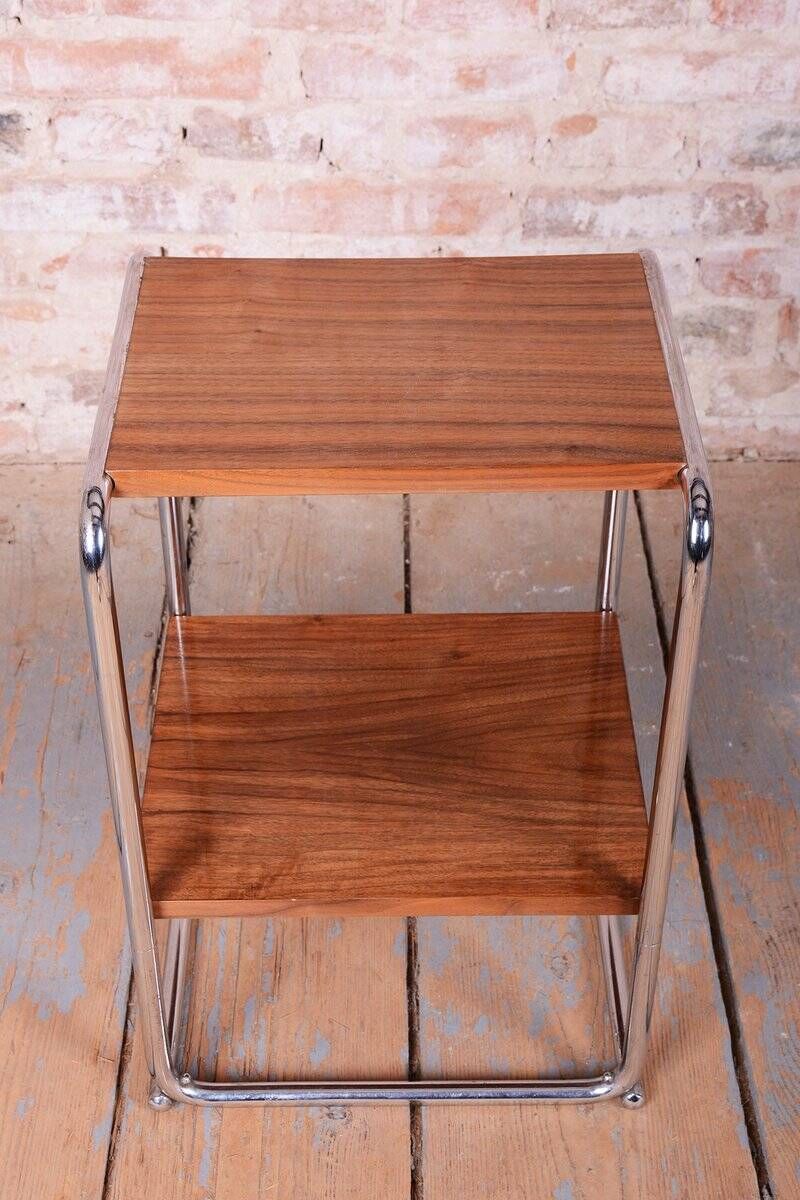 Bauhaus Bedside Tables by M. Breuer for Thonet, Germany, 1920s, Set of 2