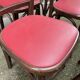 Set de 6 Chaises bistrot Brasserie bentwood bistrot chair shabby chic baumann Thonet simili cuir