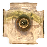 1 of 6 large glass wall lamp designed by Carlo Nason for Kalmar, 1960s.