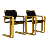 Rud Thygesen & Johnny Sorensen armchair in ash by Magnus Olesen, 1970s