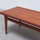 Danish coffee table in solid teak by Finn Juhl for France & Son, 1960s