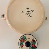 Large teapot Henriot 1950 - HB Quimper Brittany