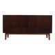 Commode en acajou, design danois, années 1970, éditeur : Omann Jun