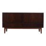 Mahogany chest of drawers, Danish design, 1970s, manufacturer: Omann Jun