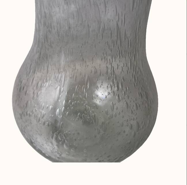 Bubble glass vase from Biot
