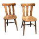 2 chaises bistrot vintage avec estampillées
