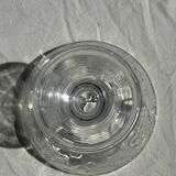 Set of 9 vintage ice cream cups with fruit patterns