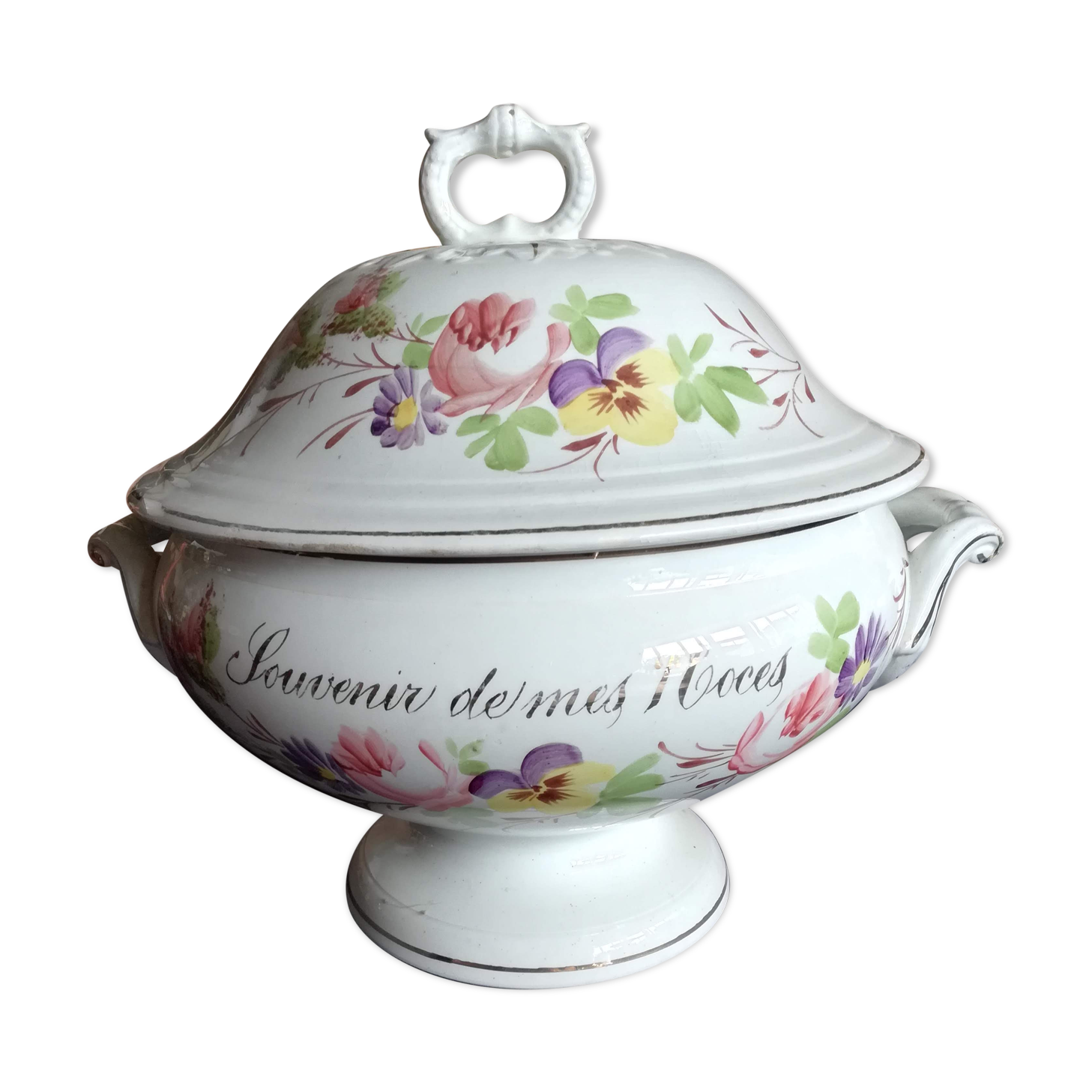 Soupière wedding memorabilia